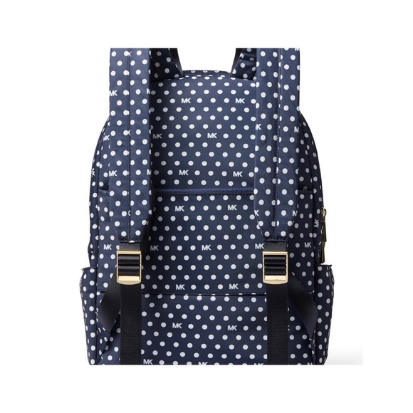 Prescott Polka Dot Signature Nylon Medium Backpack - Picture 4 of 5
